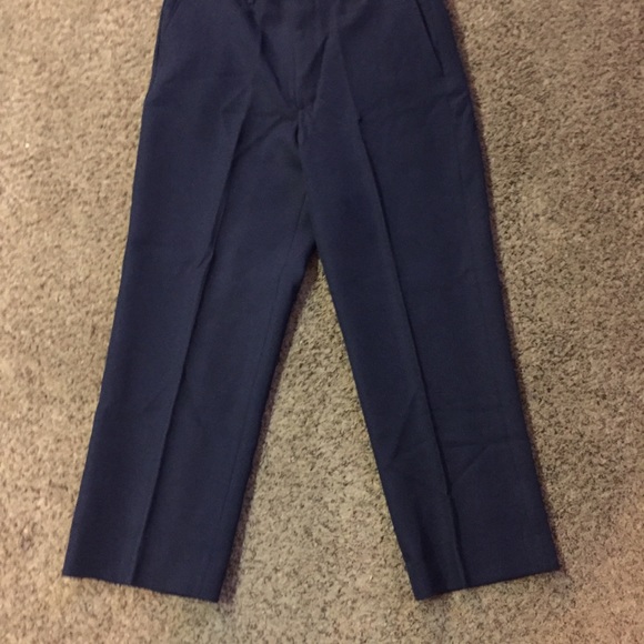Vintage Comfort Action Flex Pants Mens 34x26 Used Blue Short - Picture 7 of 10